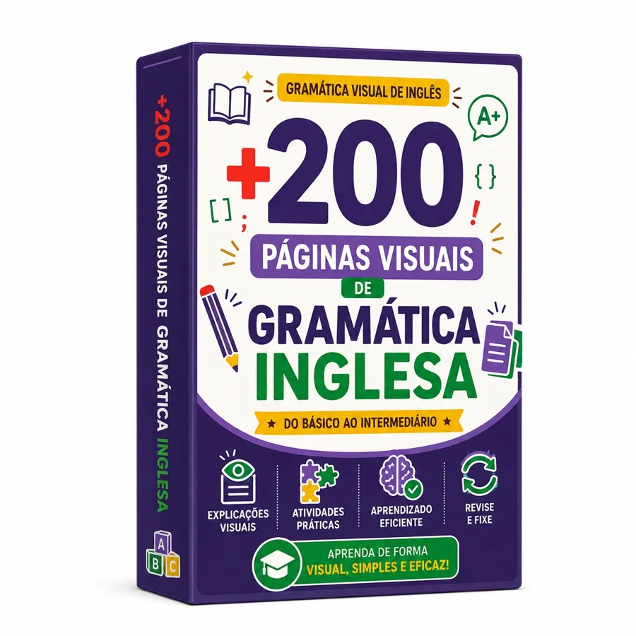 Gramática Visual de Inglês — plano básico